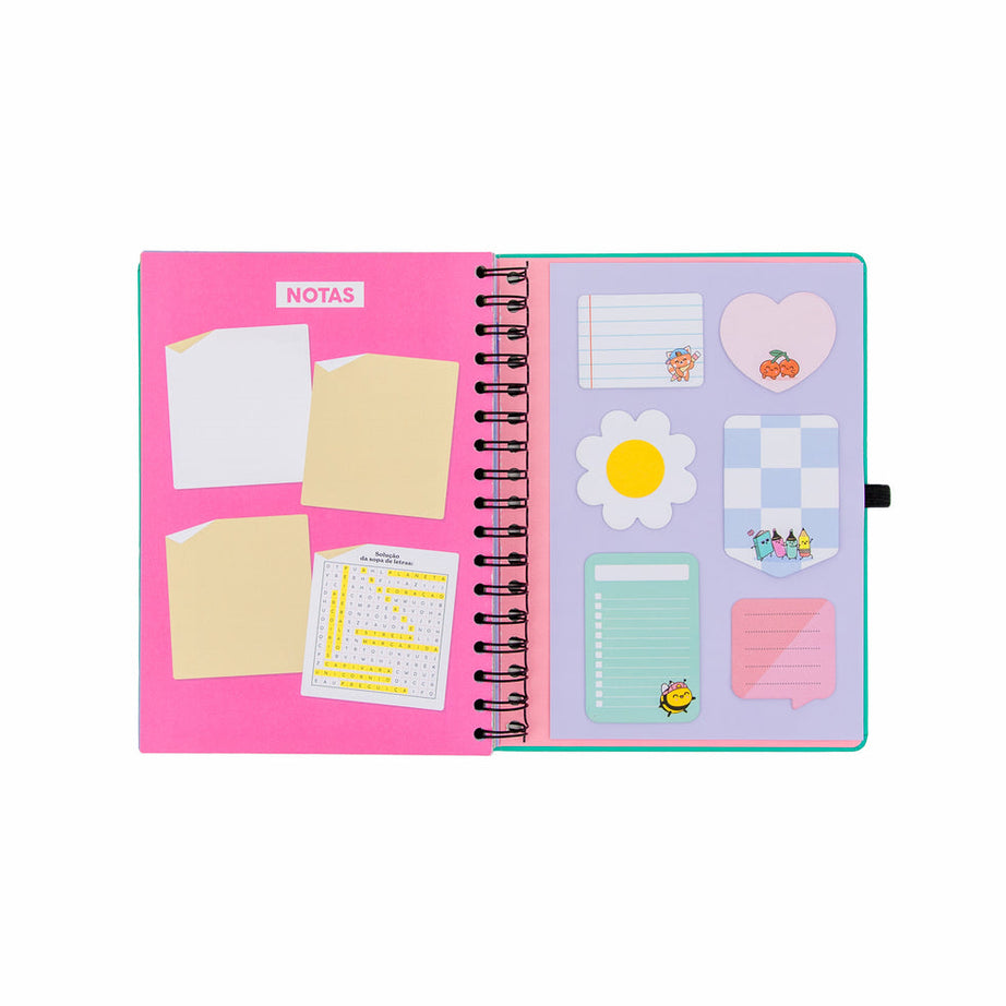 Agenda Semanal 18 Meses 2026/2027 Mr.Wonderful "Sonha Muito, Vive Livre"
