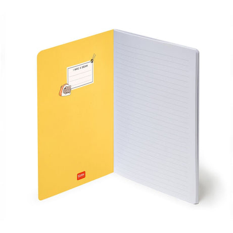 Caderno Grande B5 Pautado Sushi Cat Legami