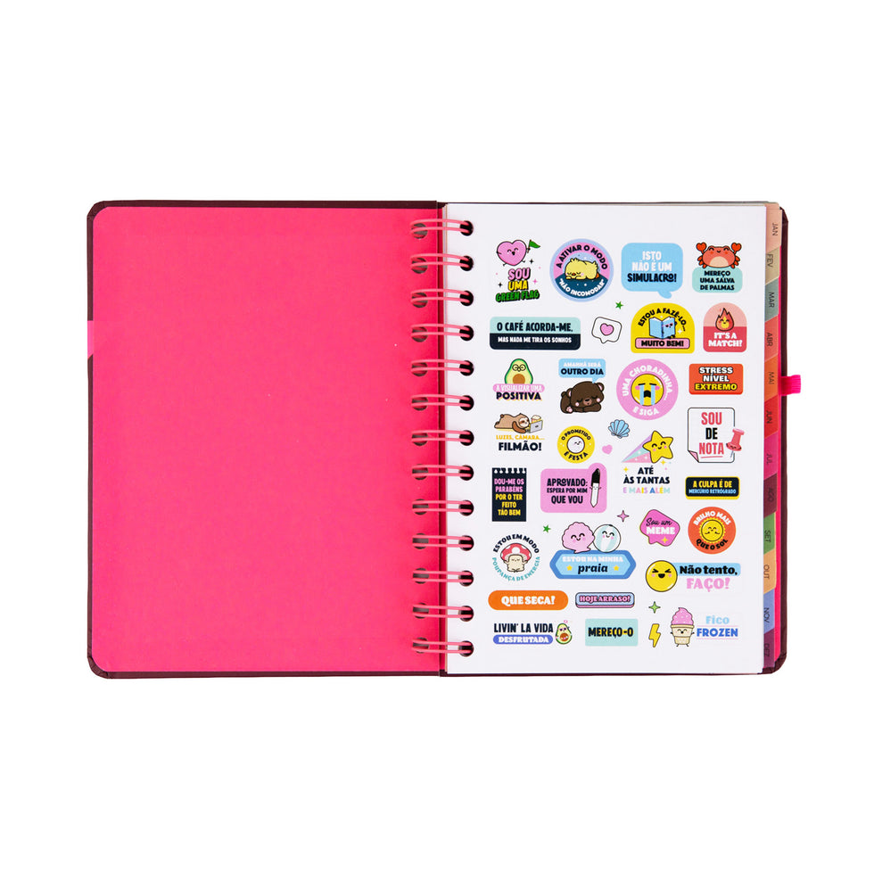 Agenda Semanal Pequena 2027 Mr.Wonderful