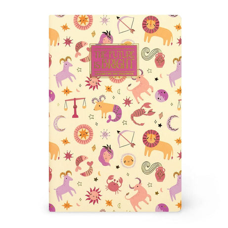 Caderno Grande B5 Pautado Zodíaco Legami