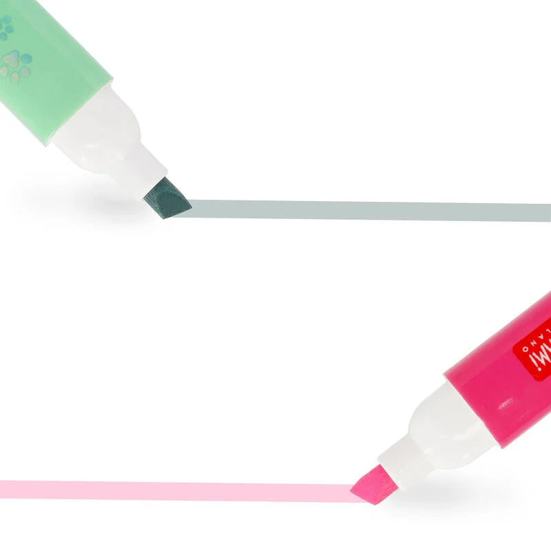 Sublinhadores Dupla Ponta Meow Legami