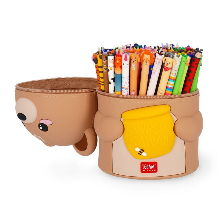 Brevemente.                           Estojo Super Kawai Urso Legami