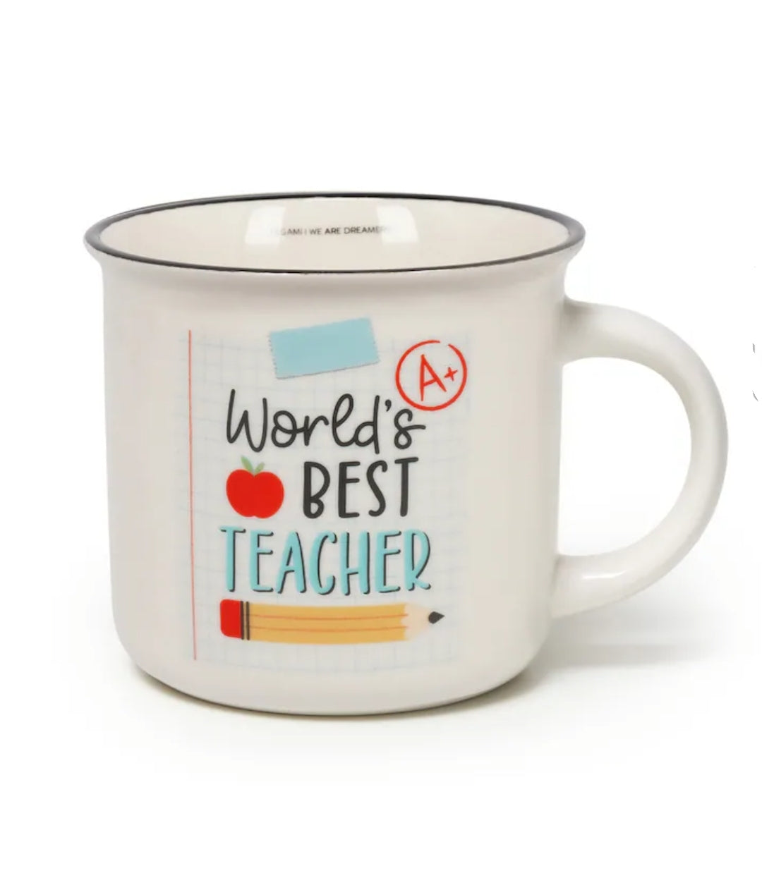 Caneca "World's Best Teacher" Legami