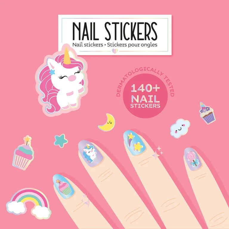 +140 Autocolantes Unicórnio para as Unhas Legami