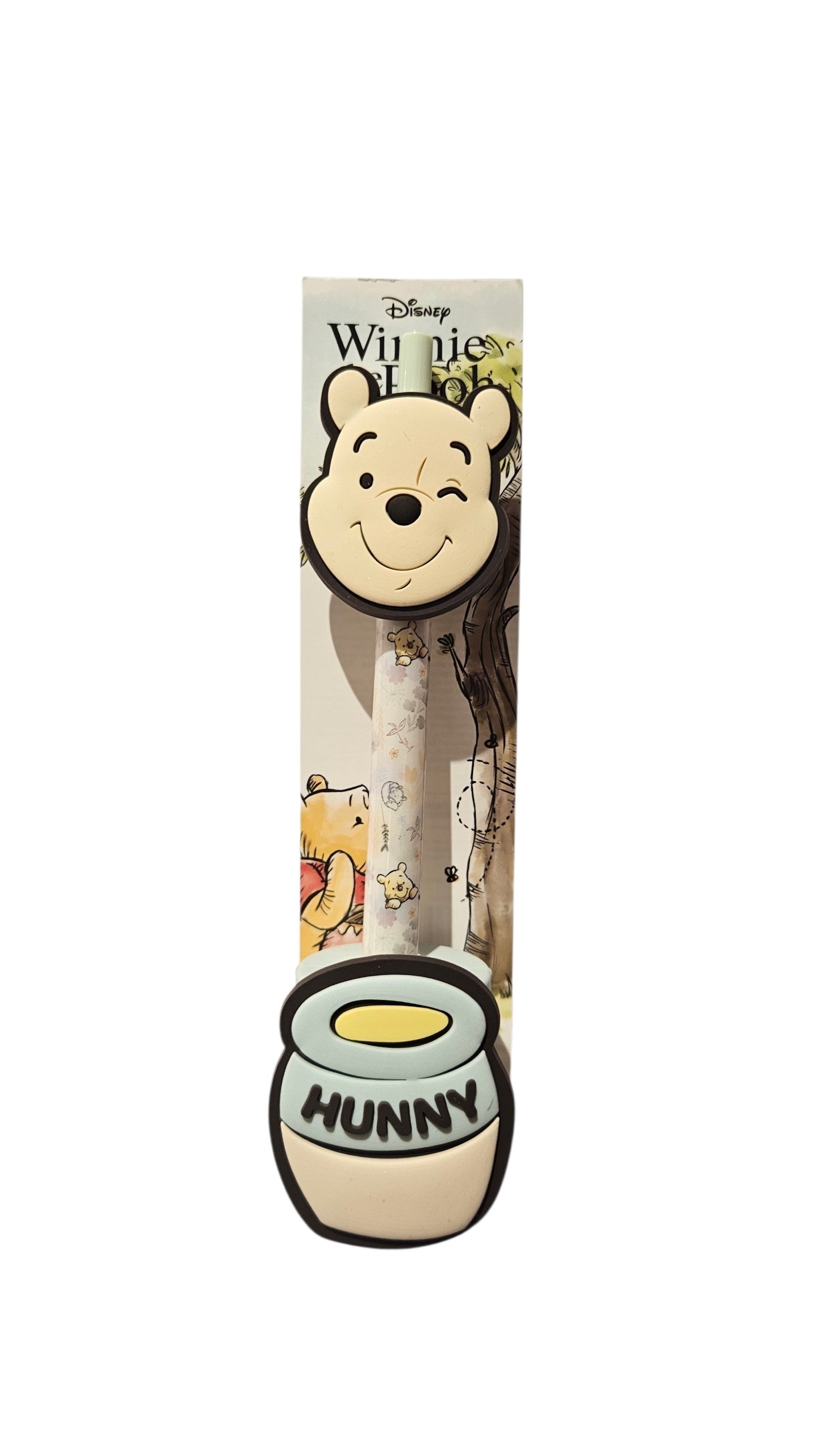 Caneta com Base Winnie The Pooh