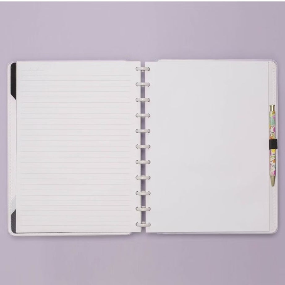 Caderno Inteligente A4 Lilás Pastel