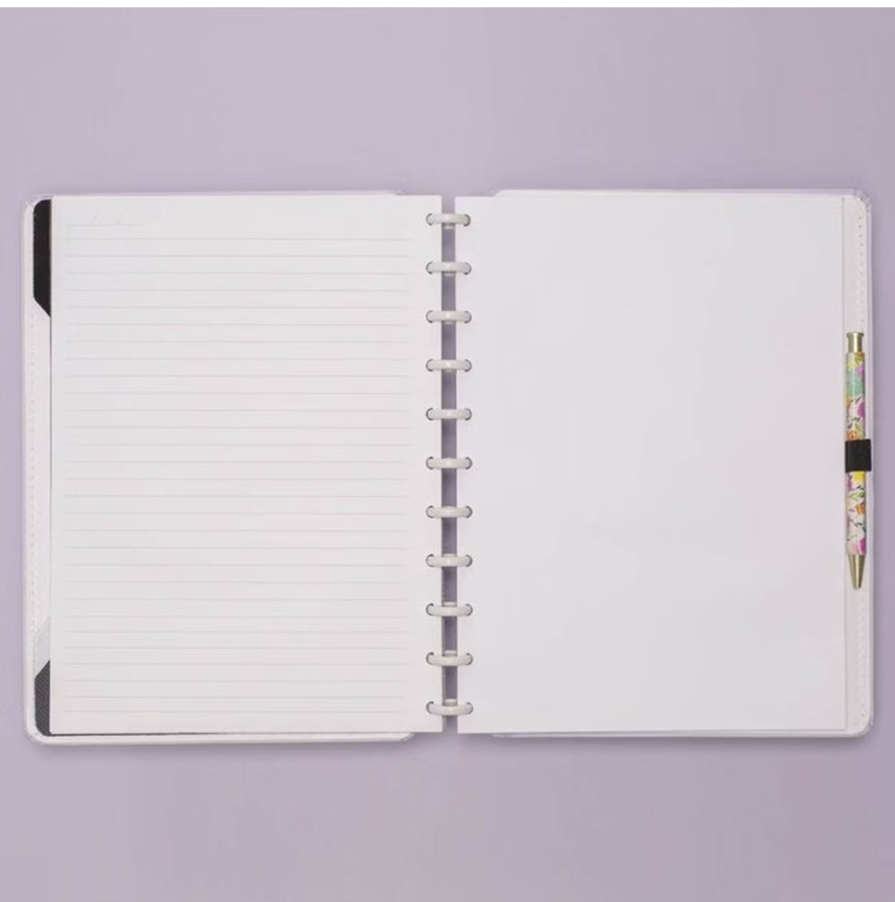 Caderno Inteligente A4 Lilás Pastel