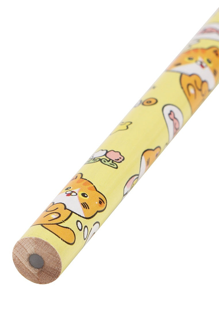 Lápis com Borracha Gato Malhado