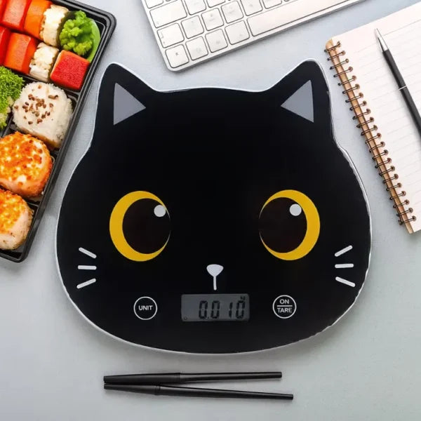 Balança de Cozinha Gato Preto Itotal