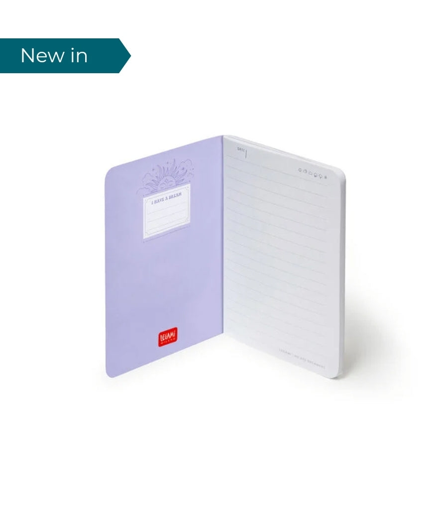 Caderno Edição Especial Médio A5 Pautado Irisdescente - Legami