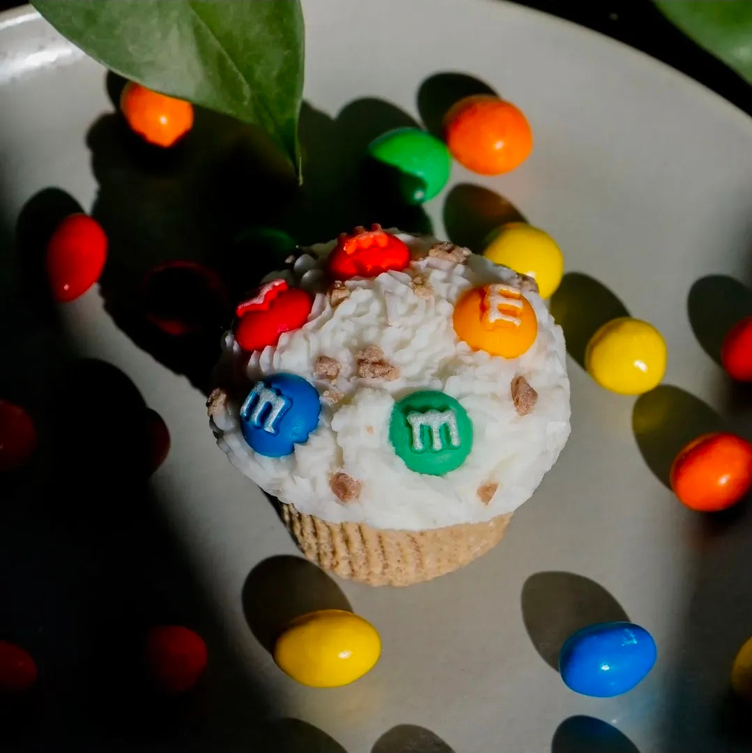 Vela Aromática Cupcake M&M