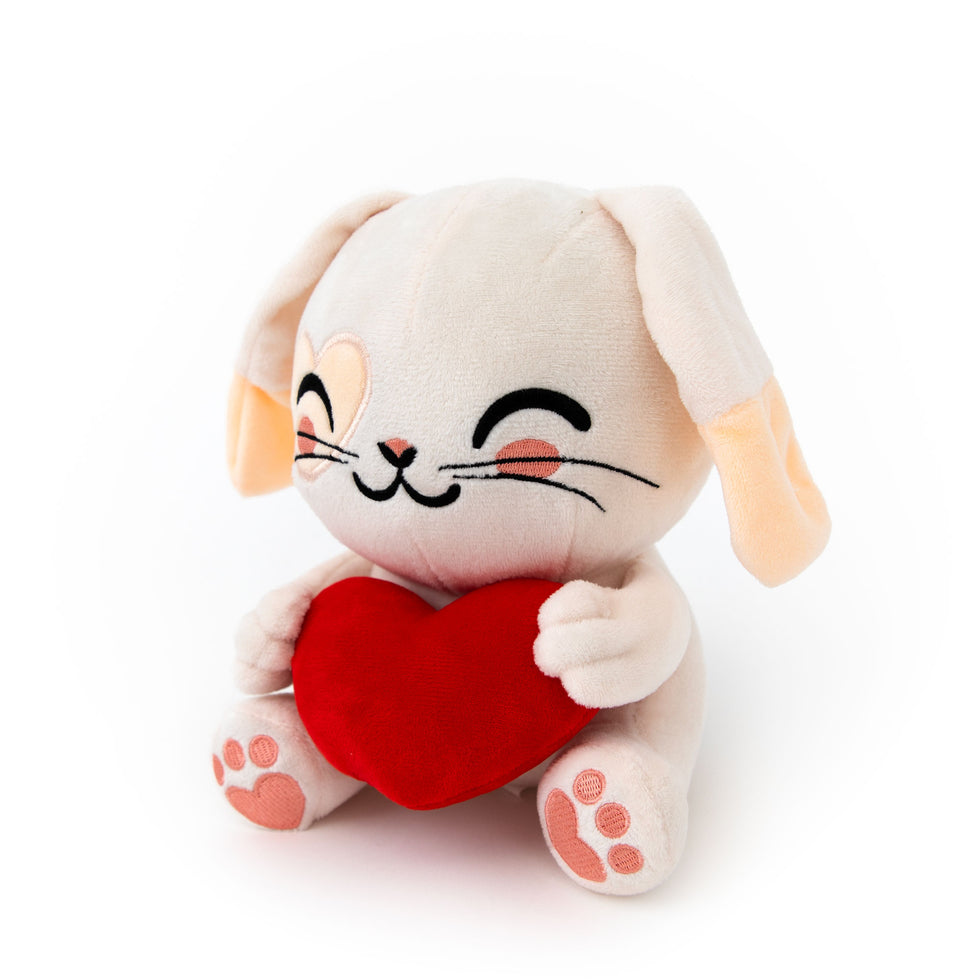Peluche Coelho com Coração Mr Wonderful Dia dos Namorados