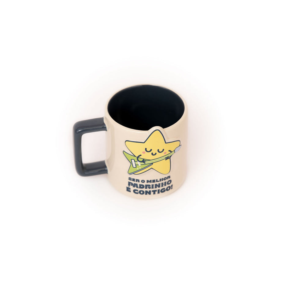Caneca Mr.Wonderful Star 3D Can - Ser o melhor padrinho é contigo!