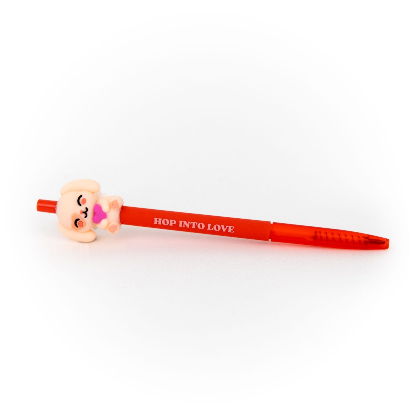 Caneta Click Coelho Cupido 3D "Hop into love" Mr.Wonderful