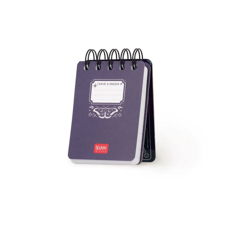 Bloco Notas Espiral Pautado Edição Especial Moth Legami