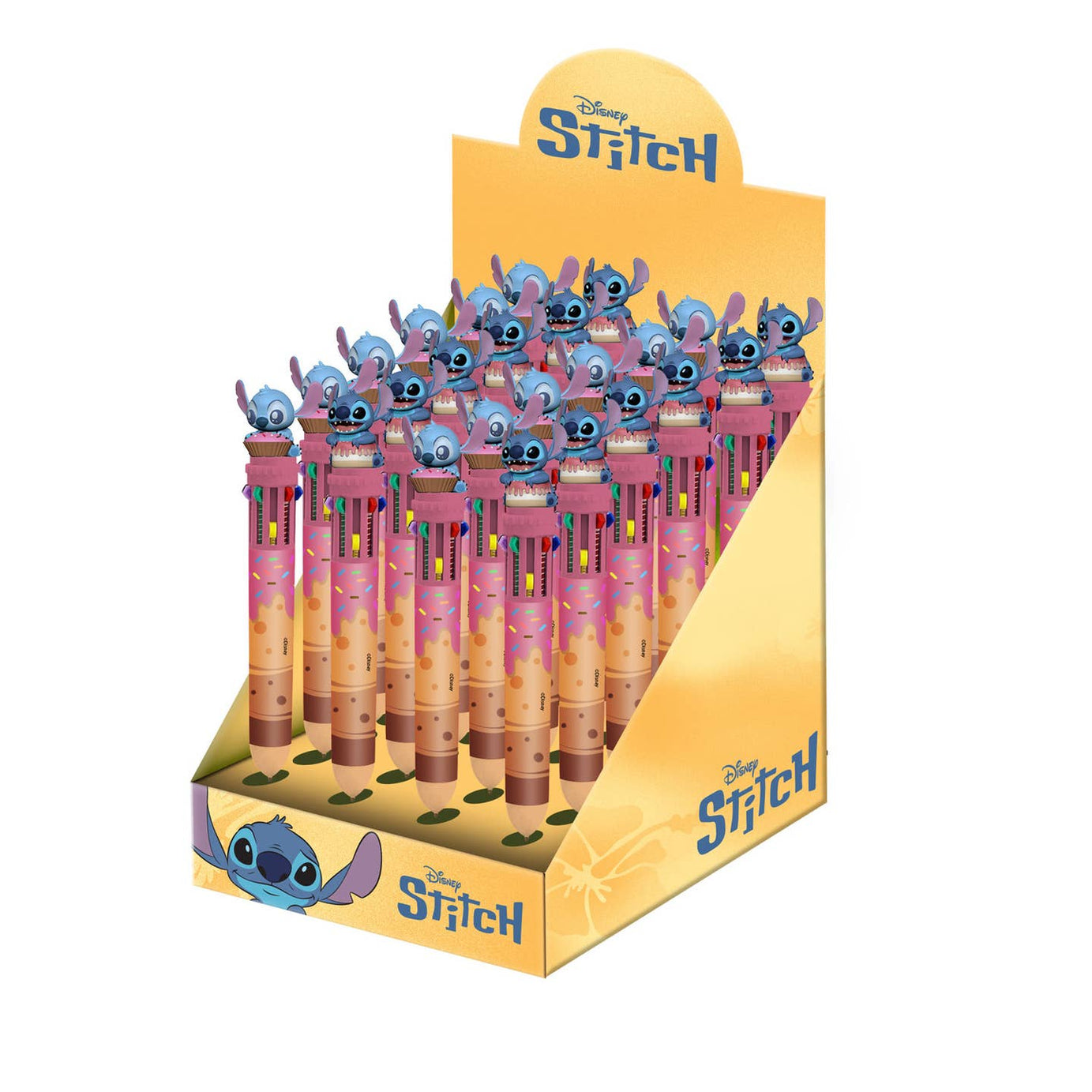 Caneta Stitch 10 Cores que Topo Roda