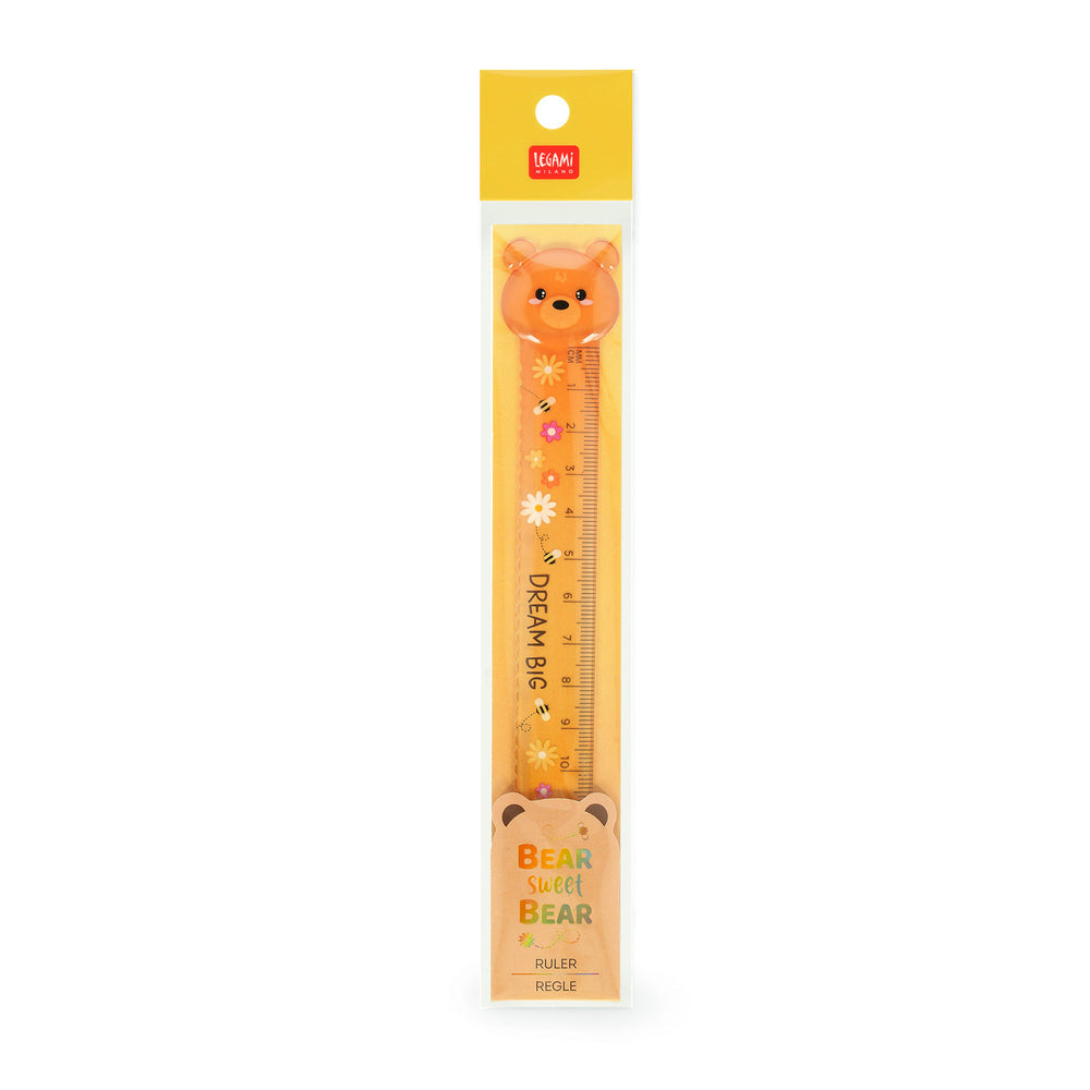 Régua 15 cm Ursinho Legami BTS