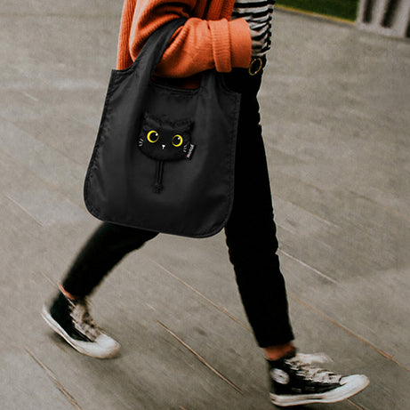 Saco Reutilizável Gato Preto Itotal