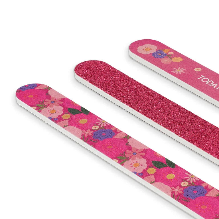 Conjunto 3 Limas para as Unhas Flores Legami