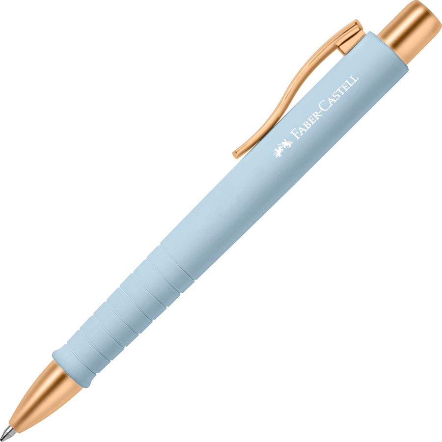Caneta Esferográfica Poly Ball Urban Azul Céu Faber-Castell