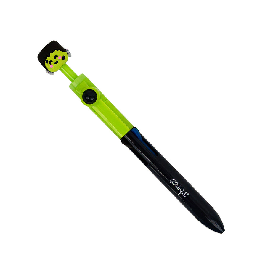 Caneta Giratória com 4 Cores Frankenstein Halloween Mr.Wonderful