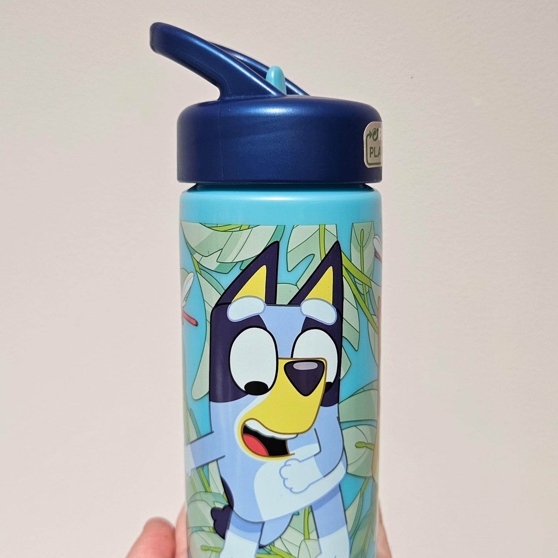 Garrafa com Palhinha Bluey