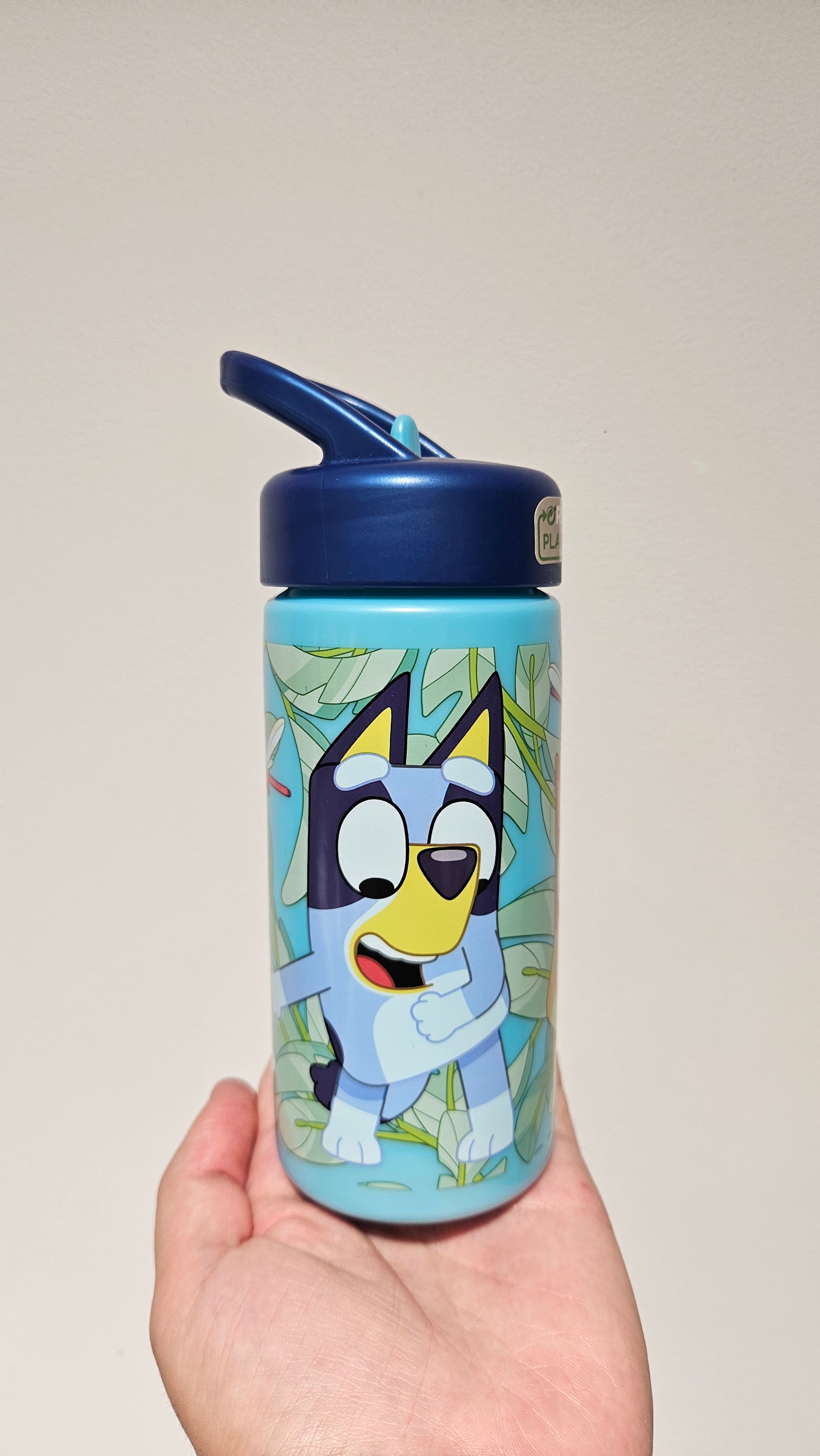 Garrafa com Palhinha Bluey