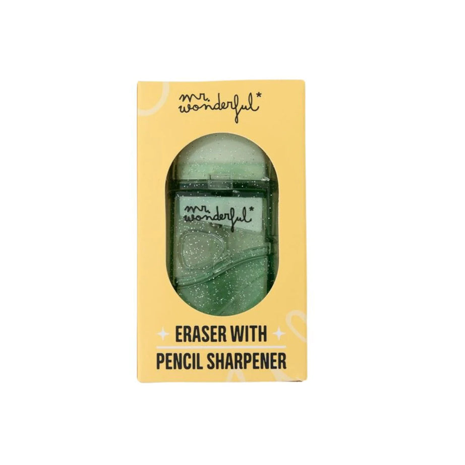 Borracha com Afia e Deposito Verde Mr.Wonderful