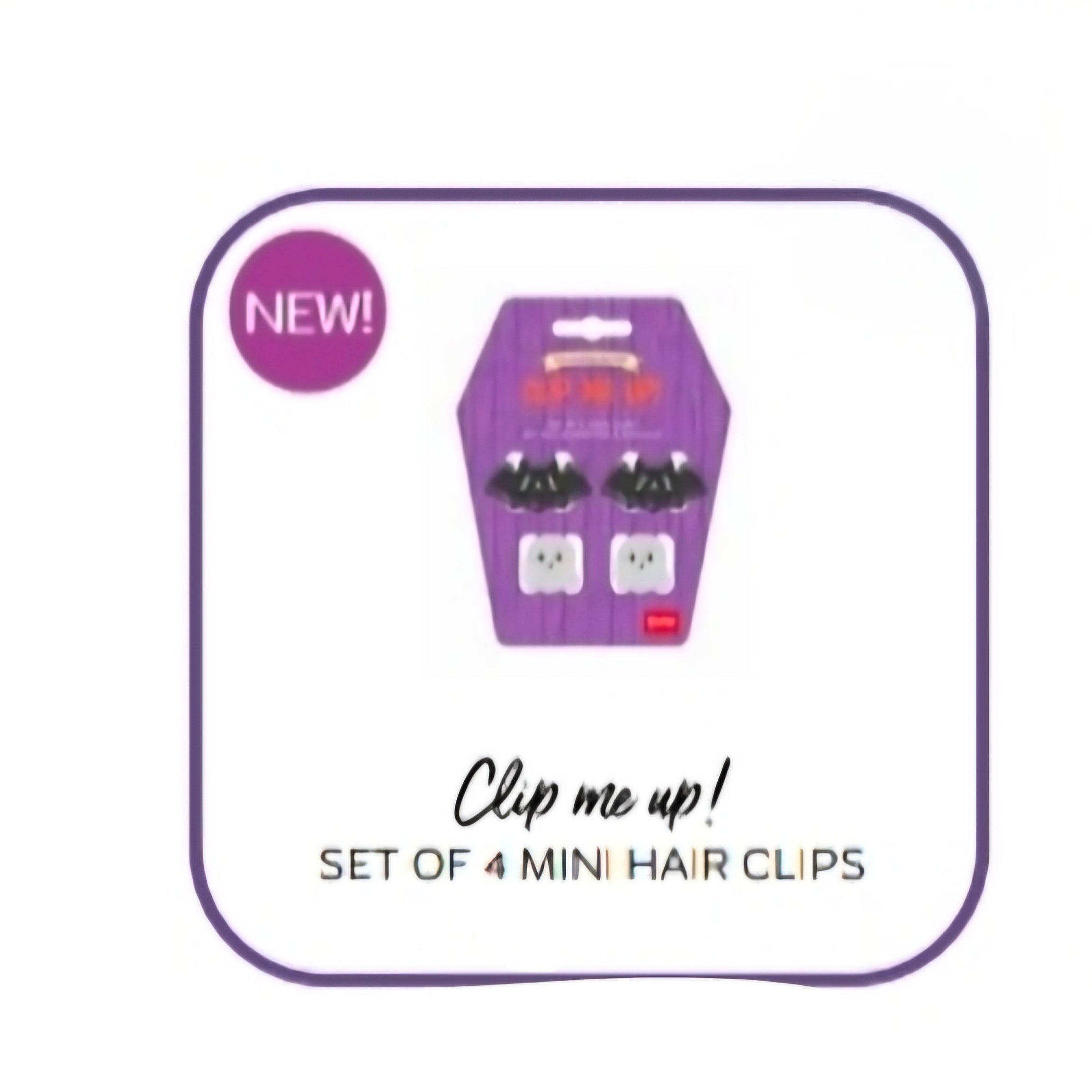 Brevemente - Conjunto 4 Molas de Cabelo Halloween Legami