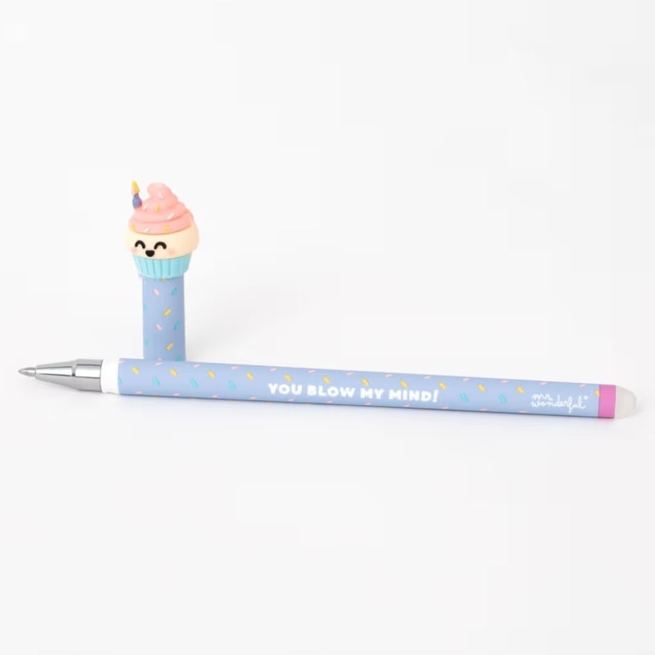 Caneta que Apaga Mr. Wonderful - Cupcake - You blow my mind!