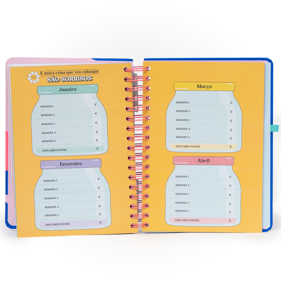 Agenda Diária Mr.Wonderful 2026 - Quando uma porta se fecha, abre-se esta agenda - Com Caneta Exclusiva