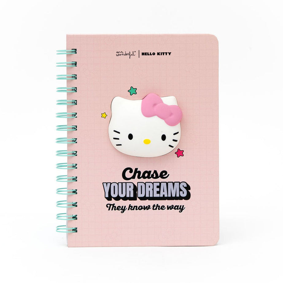 Caderno Espiral Squishy Hello Kitty Mr.Wonderful