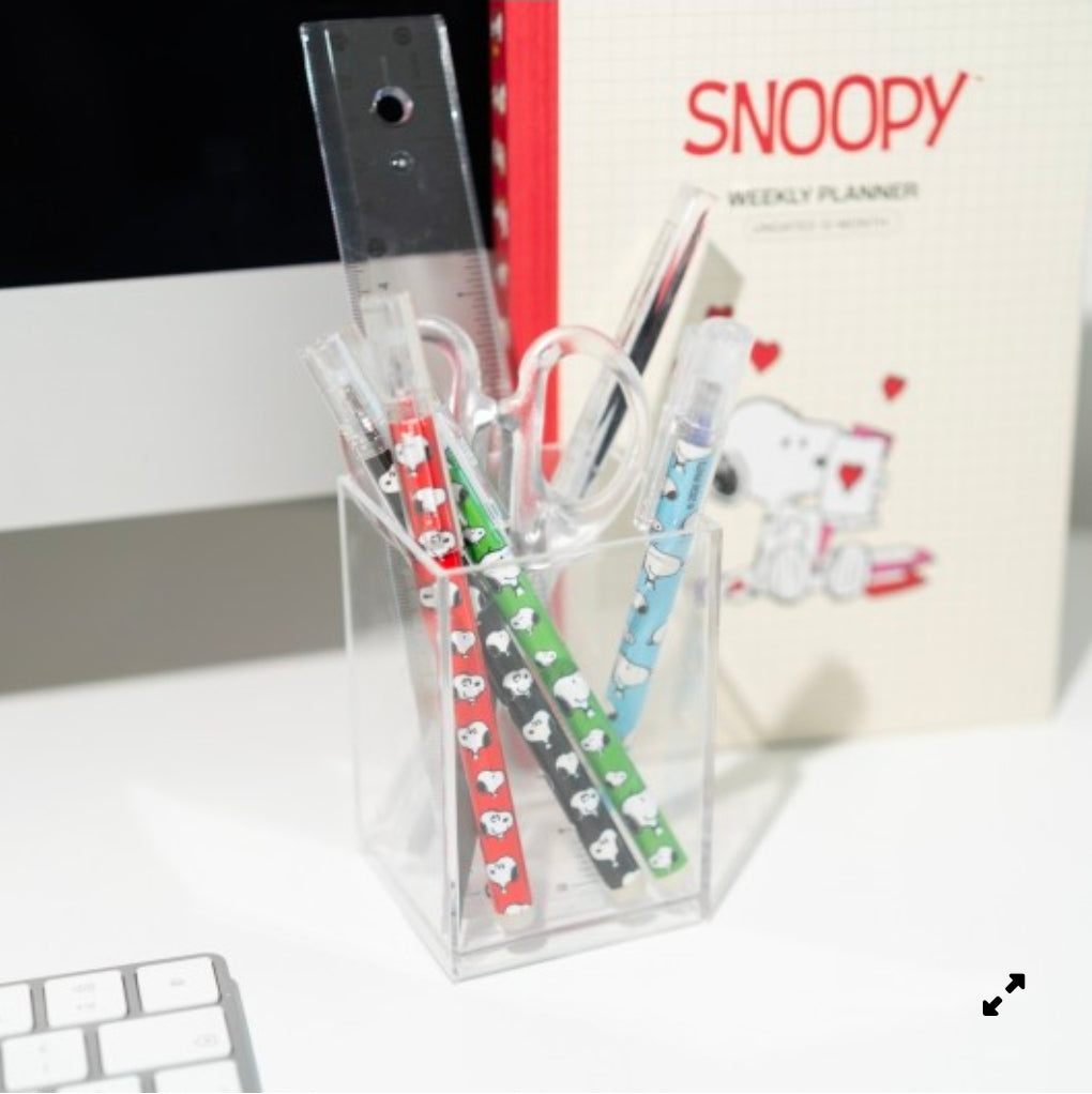 Conjunto 4 Canetas Apagáveis Snoopy