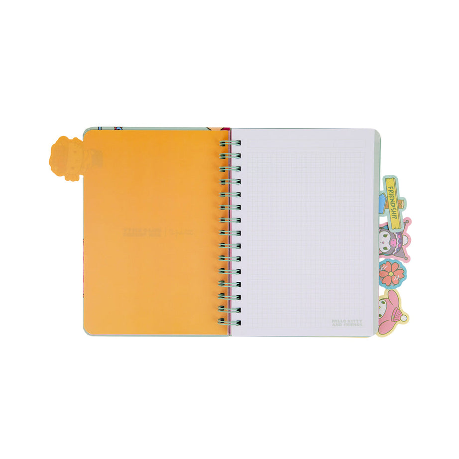 Caderno A5 com Separadores Hello Kitty & Friends Mr.Wonderful