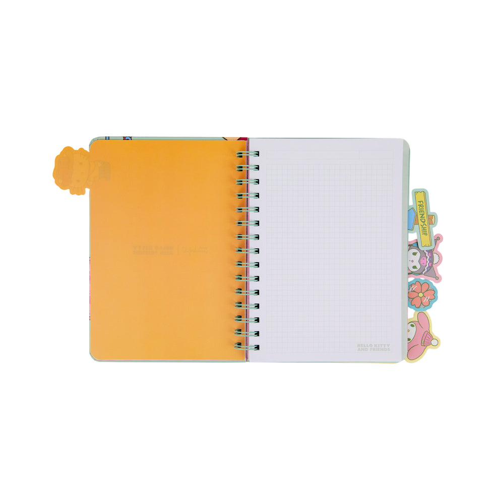 Caderno A5 com Separadores Hello Kitty & Friends Mr.Wonderful