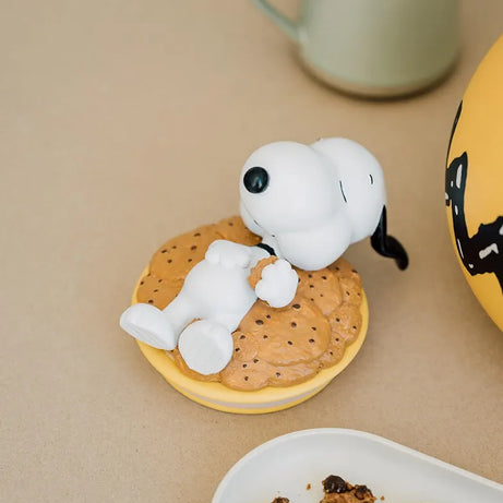 Pote de Bolachas Snoopy em Cerâmica