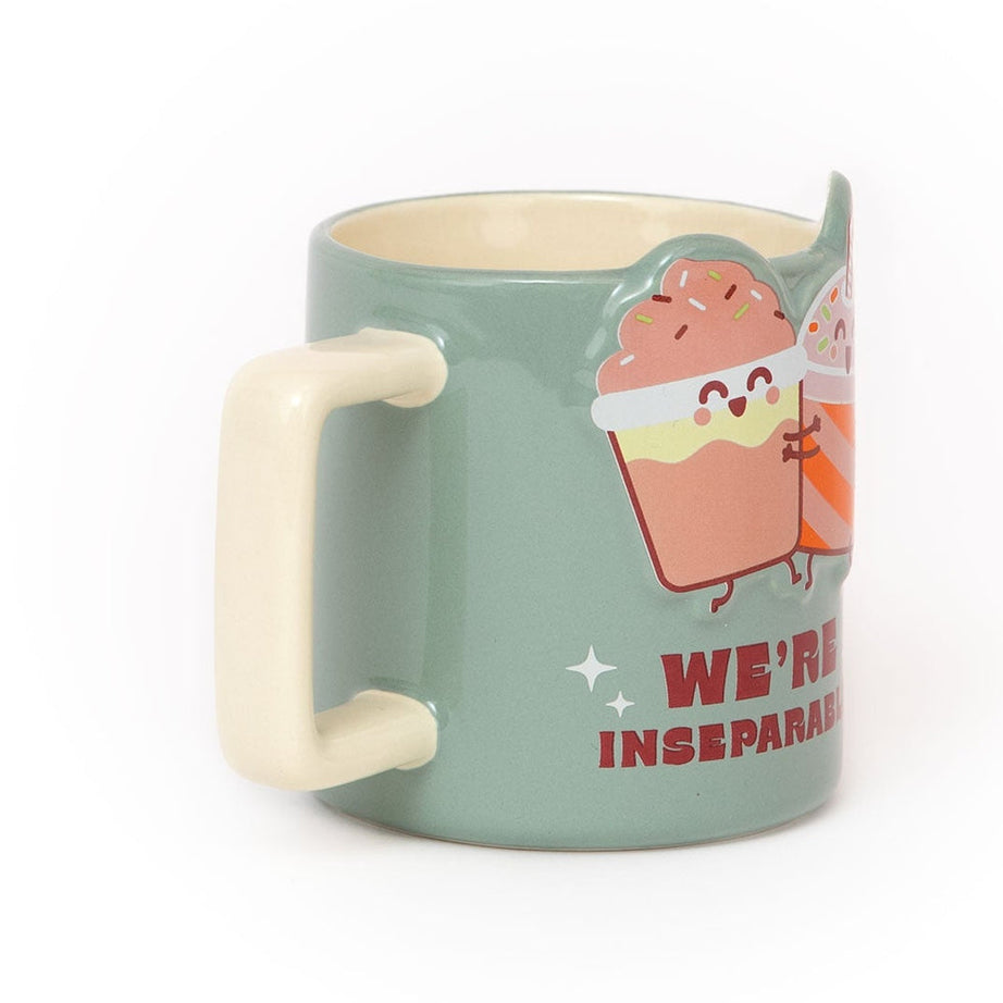 Caneca Mr.Wonderful Batidos 3D - "Somos Inseparáveis"