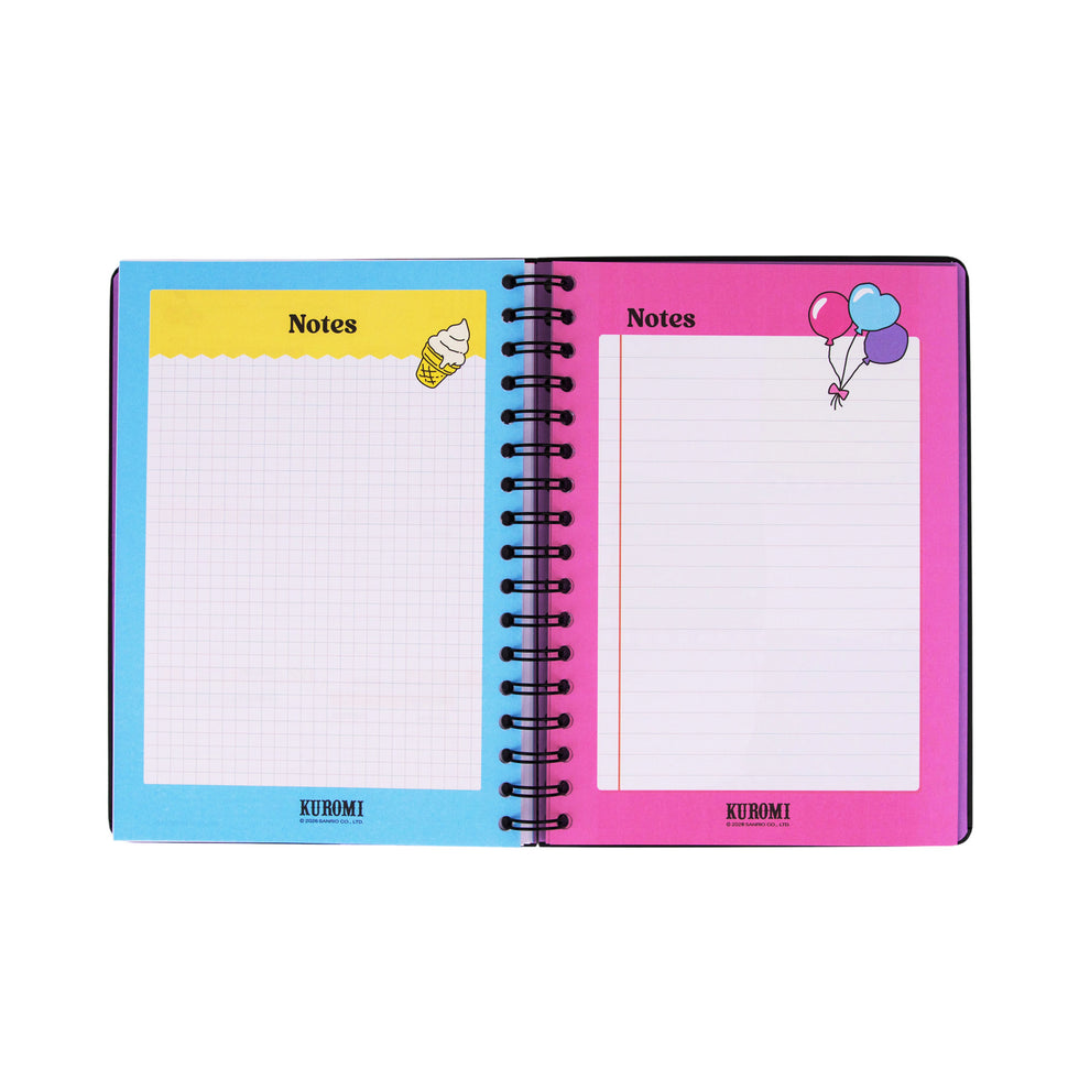 Agenda Semanal 2027 Multilingue Mr.Wonderful Kuromi