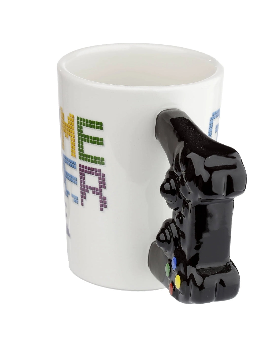 Caneca Game Over com Asa em Forma de Comando