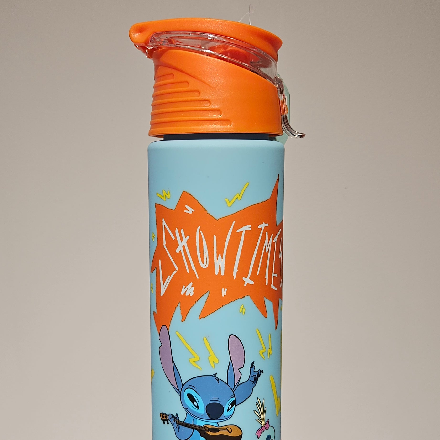 Garrafa Stitch com Tampa Click