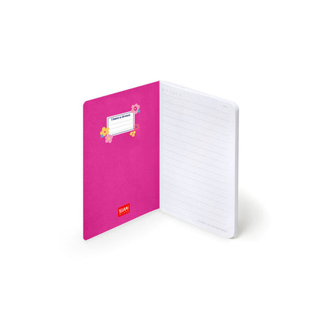 Caderno A6 Pautado Flores Legami