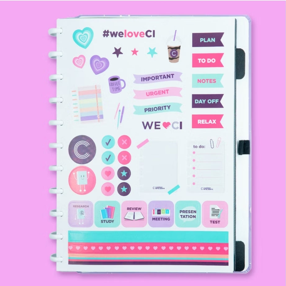 Caderno Inteligente A4 Purple Galaxy ed. Especial Gocase