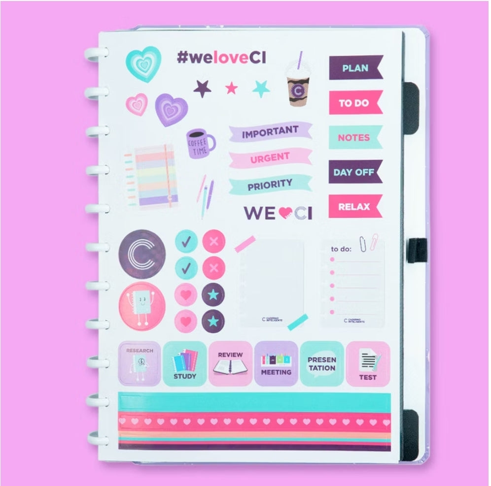 Caderno Inteligente A4 Purple Galaxy ed. Especial Gocase