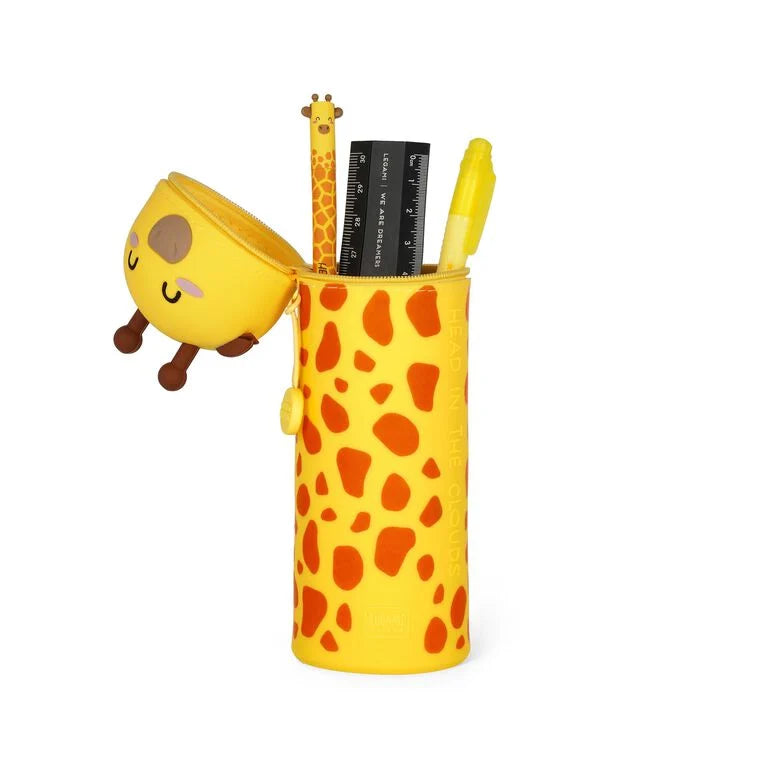 Estojo Extensível Silicone Girafa Legami