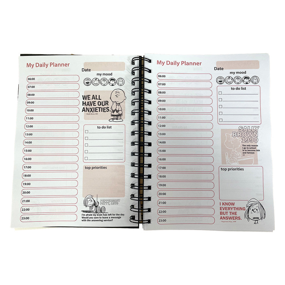Organizador A5 em Espiral Snoopy