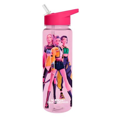 Garrafa K-Pop com Palhinha 700 Ml