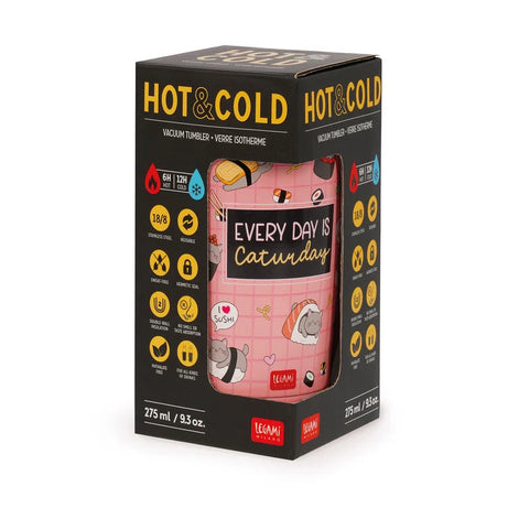 Copo Térmico Sushi Cat Legami