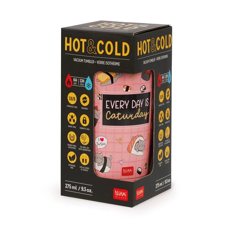 Copo Térmico Sushi Cat Legami