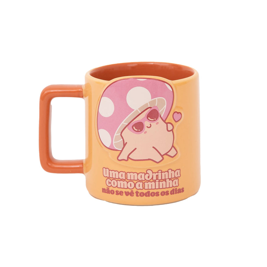 Caneca Mr.Wonderful 3D Cogumelo - Uma Madrinha como a minha não se vê todos os dias