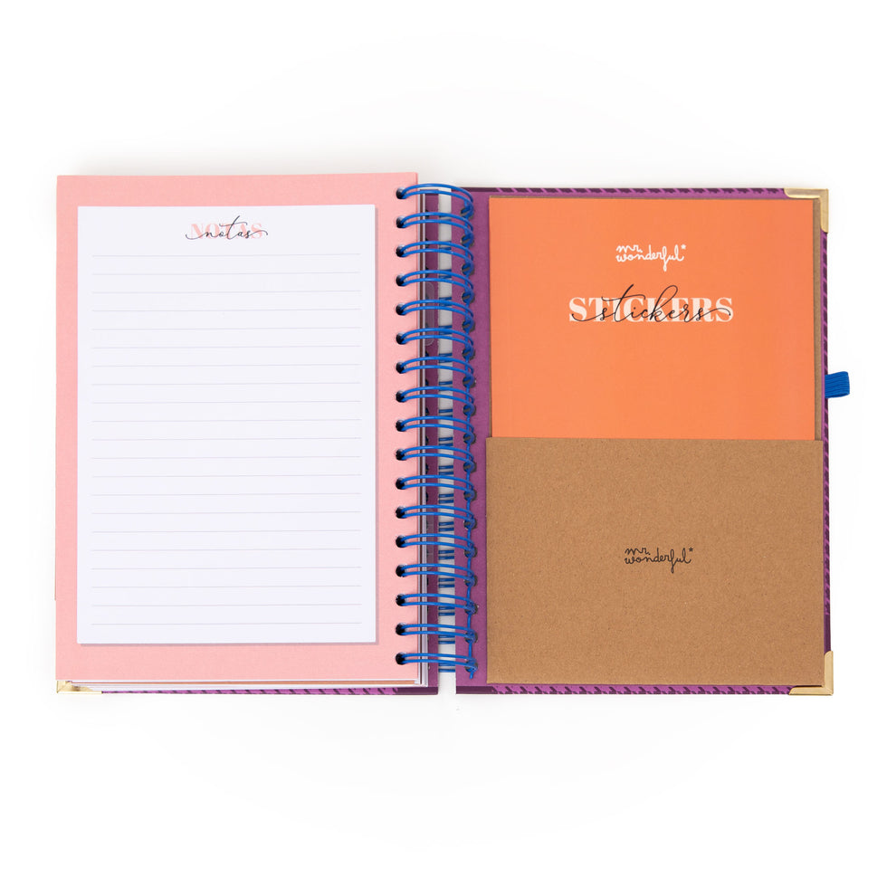 Agenda Diária Mr.Wonderful 2026 - A vida é hoje - Com Caneta Exclusiva